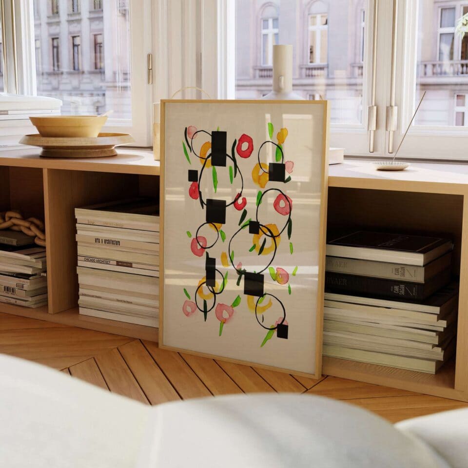 Anticipations Les Bouquets I, print A0 841x1189 mm or A1 594x841 mm, Giclée on Hahnemühle Paper, available framed or unframed, Signed & numbered (1 to 50), with certificate of authenticity 2